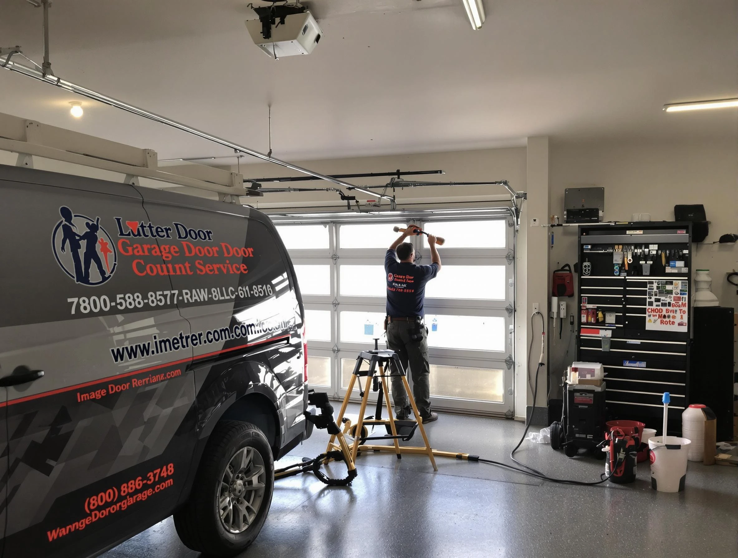 Yukon Garage Door Repair rapid response team performing same-day repair in Yukon